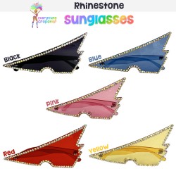 Rhinestone sunglasses
