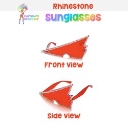 Rhinestone sunglasses