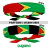Caribbean flag headband | armband | leg garter