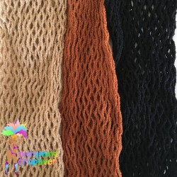 Fishnet stockings - black