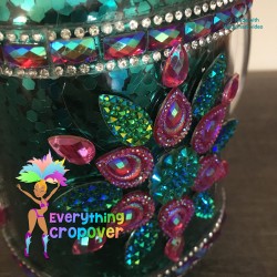 Bling cup - Green and Pink