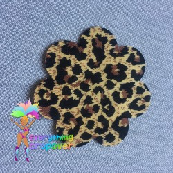 Leopard print petal nipple...
