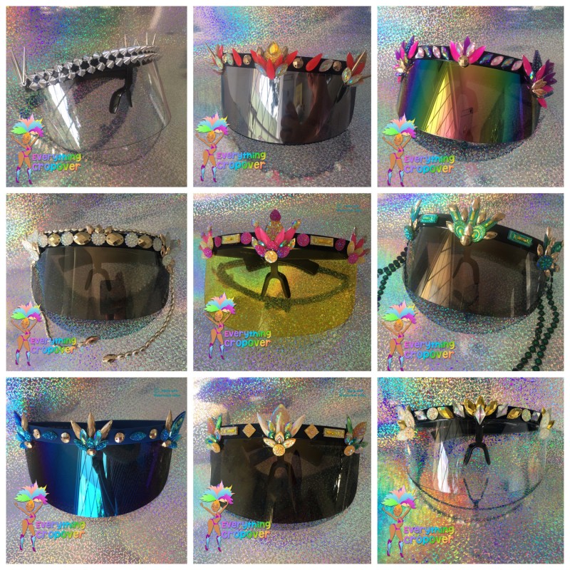 Bling sunglasses - Custom design VISOR