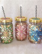 Bling cups | Fete cups | Rhinestone drink cups